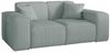 Sofa Designersofa CELES PREMIUM 2-Sitzer in Stoff Scala Saphirblau Bild 2