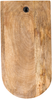 Wandobjekt Gesicht JIMETA Mangoholz 40 cm Blau Bild 4