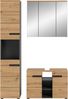 Xonox Canu Badkombination (B/H/T: 133x193x34 cm) in Basalt grau Nachbildung und Artisan Nachbildung Bild 2