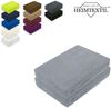 Doppelpack Frottee Spannbettlaken Premium Grau 60 - 70 x 140 cm Bild 5