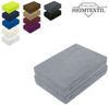 Doppelpack Frottee Spannbettlaken Premium Grau 60 - 70 x 140 cm Bild 4