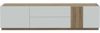 Lowboard LEWISVILLE TV Kommode Optik Hellgrau / Valencia Oak Bild 3
