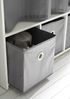 Kleiderschrank >Jill< in Weiß - 100x180x50cm (BxHxT) Bild 3