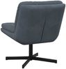 vidaXL Drehender Entspannungsstuhl Dunkelgrau 63 x 75 x 76 cm Samt 42007361 Bild 4