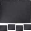 CEPEWA Servierplatte Schieferplatte 4er Set 40x30cm rechteckig Filzschoner Servierplatte, (4-tlg) Bild 5