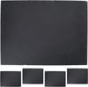 CEPEWA Servierplatte Schieferplatte 4er Set 40x30cm rechteckig Filzschoner Servierplatte, (4-tlg) Bild 4