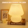 Relaxdays Tischlampe Pilz Bild 5