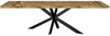 Esstisch Elgin 2 210-310x80x100 Holzwerkstoff Schwarz/Plankeneiche Bild 4
