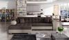 ELTAP 'Sorento', Ecksofa, Eckcouch, Braun, 78 x 194 x 296 cm, Links Bild 2