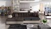 ELTAP 'Sorento', Ecksofa, Eckcouch, Braun, 78 x 194 x 296 cm, Links Bild 3