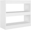 vidaXL Bücherregal/Raumteiler Weiß 80x30x72 cm 811691 Bild 2