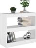 vidaXL Bücherregal/Raumteiler Weiß 80x30x72 cm 811691 Bild 5