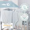 roba Geschenkset 'Lil Planet' - Bio-Bettwäsche - Spannbettlaken & Decke - Hellblau / Sky Bild 4
