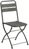Vente-unique - MIRMANDE Garden dining set Metall Grau - B 52,5 cm x H 87 cm x L 43 cm Bild 2