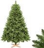 VESKA Künstlicher Weihnachtsbaum künstlich 180cm - mit Holzständer, künstlicher Tannenbaum, Nordmanntanne, Naturgetreu, dichte Zweige Bild 4