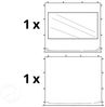 4x4 m Faltpavillon PROFESSIONAL Alu 40mm, Seitenteile mit Panoramafenstern, dunkelgrün Bild 3