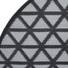 vidaXL Outdoor-Teppich ARAKIL Schwarz Ø160 cm PP 368463 Bild 4
