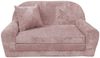 FORTISLINE Kindersofa Mini-Sofa Rosalia aus Cord – Komfort, Stil und Sicherheit für Ihr Kind, zusammenklappbar, waschbarer Bezug, keine Montage erforderlich Bild 2