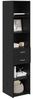vidaXL Highboard Schwarz Eichen-Optik 40 x 42,5 x 185 cm Holzwerkstoff 3402637 Bild 3