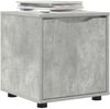vidaXL Badezimmerschrank Beton Grau 40,5 x 40 x 44 cm Holzwerkstoff 888950 Bild 3