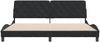 vidaXL Bettgestell ohne Matratze Schwarz 200x200 cm Samt 3207943 Bild 5