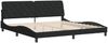 vidaXL Bettgestell ohne Matratze Schwarz 200x200 cm Samt 3207943 Bild 3