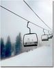 Poster Vintage Geister Landschaft und Ski Lift als Deko Print ohne Rahmen - 10 x 15 cm / 1 Bild 3