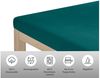 OTTO home Spannbettlaken Physalis Topper COMFORT, Jersey, Gummizug: rundum, (1 Stück), bis 10 cm Höhe, Bettlaken, Laken, in Comfort & Premium Qualität Bild 3