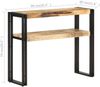 Konsolentisch, Beistelltisch, Konsole 90x30x75 cm Raues Mangoholz Bild 5