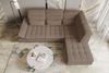 99rooms Ecksofa Toscana, Sofa L-Form, Eckcouch, Bettfunktion, Rundumbezug aus gepolstertem Velours VOGUE Bild 3