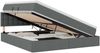 vidaXL LED-Speicherbett mit Matratze Dunkelgrau 160 x 200 cm Stoff 3371281 Bild 2