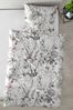 Primera Mako-Satin Bettwäsche 135x200 Blumenmeer flieder beige 243221-88 Bild 4