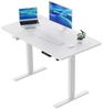 HOMAVO Schreibtisch Höhenverstellbarer schreibtisch mit Memory- und Rebound-Funktion (Sitz-Steh-Erinnerung), inkl. Kabelwanne & USB/Typ-C-Anschlüssen, Tischplatte 18 mm Bild 4