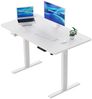 HOMAVO Schreibtisch Höhenverstellbarer schreibtisch mit Memory- und Rebound-Funktion (Sitz-Steh-Erinnerung), inkl. Kabelwanne & USB/Typ-C-Anschlüssen, Tischplatte 18 mm Bild 5
