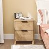SoBuy FBT166-N Nachttisch, Spanplatte, Melamin, Helle Eiche, 40 x 47 x 36 cm Bild 5