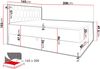 Boxspringbett 'Paremo M24', braun, 160x200 cm Bild 5