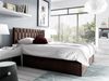 Boxspringbett 'Paremo M24', braun, 160x200 cm Bild 2