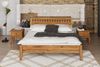 Schlafzimmerbett Bett Massivholzbett LENNES Nr. 5 Eiche 90x200 cm Bild 2