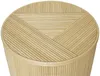 Vente-unique - GABES Beistelltisch Rattan Beige - B 39,5 cm50 cm x H 36 cm46 cm x L 39,5 cm50 cm Bild 5