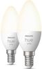 Philips Hue White E14 B39 Candle Light - 2-pack Bild 4