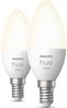 Philips Hue White E14 B39 Candle Light - 2-pack Bild 5