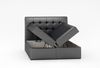 Boxspringbett TURIN Kunstleder Rot 140x200 cm Bild 2