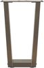 vidaXL Couchtischbeine V-Form 2 Stück Naturstahl 28x(42-43,3) cm Stahl 4012623 Bild 5