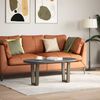 vidaXL Couchtischbeine V-Form 2 Stück Naturstahl 28x(42-43,3) cm Stahl 4012623 Bild 2