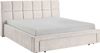 meise.möbel Polsterbett Canyon, Breite 180cm, erhältlich in grau oder beige, inkl. Schubkasten im Fußteil - ideal als Hundebett nutzbar Bild 4