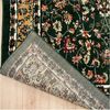 Vimoda Orientteppich Klassischer Teppich Kurzflor in Grün, Beige, Rot & Grau, Rechteckig, Höhe: 6 mm, Kunstvollem Klassik Muster Blumen GRÜN, Braun & Schwarz Bild 3