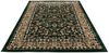 Vimoda Orientteppich Klassischer Teppich Kurzflor in Grün, Beige, Rot & Grau, Rechteckig, Höhe: 6 mm, Kunstvollem Klassik Muster Blumen GRÜN, Braun & Schwarz Bild 2