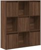 vidaXL Bücherregal Braun Eichen-Optik 89x24x101,5 cm Holzwerkstoff 860406 Bild 2