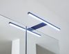 Badezimmerspiegelschrank >Denver< LED, Steckdose, grau matt / evoke eiche Dekor - 60x75x22 (BxHxT) Bild 5