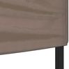 vidaXL Partyzelt Faltbar Taupe 2x2 m 93498 Bild 4